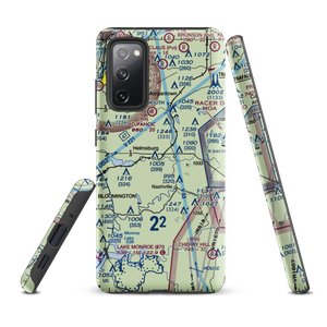 Kenstin Manor Airport (24IN) VFR Sectional Samsung Phone Case
