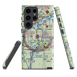 Keokuk Municipal Airport (EOK) VFR Sectional Samsung Phone Case