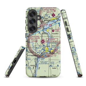 Keokuk Municipal Airport (EOK) VFR Sectional Samsung Phone Case