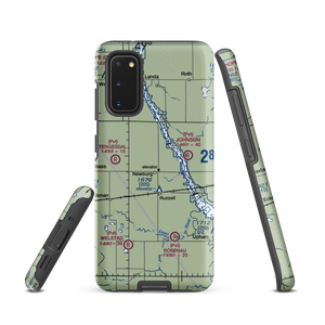 Kersten Brothers Airport (6NA7) VFR Sectional Samsung Phone Case