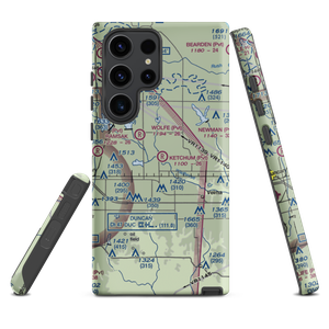 Ketchum Ranch Airport (OK97) VFR Sectional Samsung Phone Case