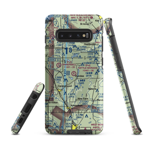 Kettle Moraine Airport (1WN1) VFR Sectional Samsung Phone Case