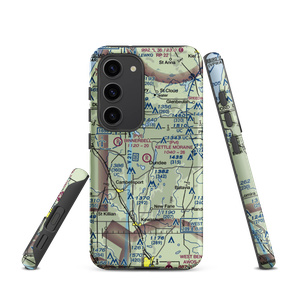 Kettle Moraine Airport (1WN1) VFR Sectional Samsung Phone Case