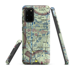 Kettle Moraine Airport (1WN1) VFR Sectional Samsung Phone Case