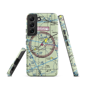 Kewanee Municipal Airport (EZI) VFR Sectional Samsung Phone Case