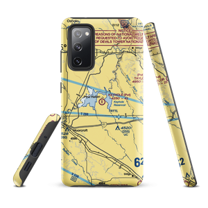 Keyhole Airport (01WY) VFR Sectional Samsung Phone Case