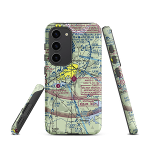 Kickapoo Downtown Airport (CWC) VFR Sectional Samsung Phone Case