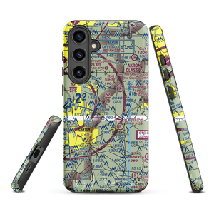 Kiko Farm Airport (OA19) VFR Sectional Samsung Phone Case