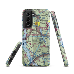 Killian Airfield (1NY8) VFR Sectional Samsung Phone Case