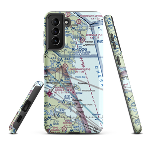 Kilmarnock/Tolbert Field (5VA9) VFR Sectional Samsung Phone Case