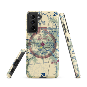 Kimble County Airport (JCT) VFR Sectional Samsung Phone Case