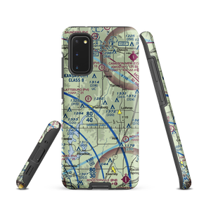 Kimray Airport (7MO7) VFR Sectional Samsung Phone Case