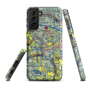 Kindelberger Landing Strip (24PA) VFR Sectional Samsung Phone Case