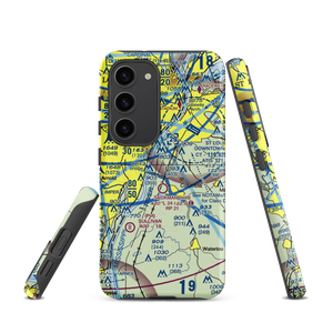 King Airport (7IS9) VFR Sectional Samsung Phone Case