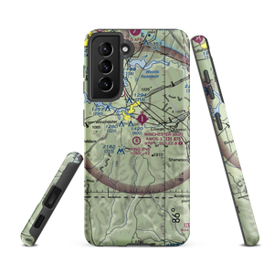 King Airport (TN52) VFR Sectional Samsung Phone Case