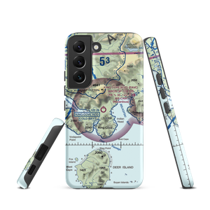 King Cove Airport (KVC) VFR Sectional Samsung Phone Case