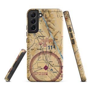 King Mountain Glider Park (ID36) VFR Sectional Samsung Phone Case