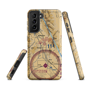 King Mountain Glider Park (ID36) VFR Sectional Samsung Phone Case