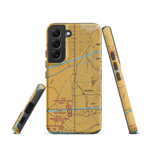 King Ranch Airport (83NM) VFR Sectional Samsung Phone Case