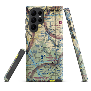 King Sky Ranch Airport (GA67) VFR Sectional Samsung Phone Case