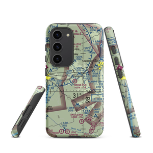 King's Ranch Airport (TE48) VFR Sectional Samsung Phone Case