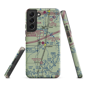 Kingfisher Airport (F92) VFR Sectional Samsung Phone Case