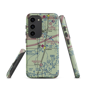 Kingfisher Airport (F92) VFR Sectional Samsung Phone Case