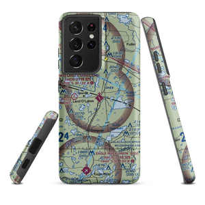 Kings Land O' Lakes Airport (LNL) VFR Sectional Samsung Phone Case