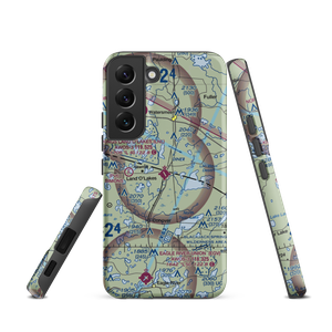 Kings Land O' Lakes Airport (LNL) VFR Sectional Samsung Phone Case