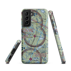 Kings Land O' Lakes Airport (LNL) VFR Sectional Samsung Phone Case