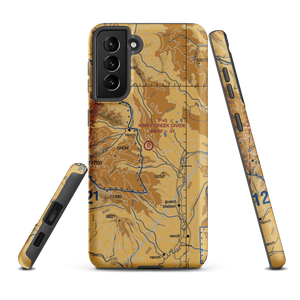 Kinky Creek Divide Airport (WY30) VFR Sectional Samsung Phone Case