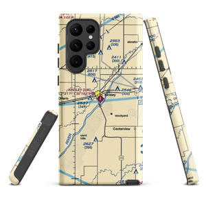 Kinsley Municipal Airport (33K) VFR Sectional Samsung Phone Case