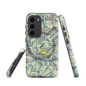 Kinston Regional Jetport At Stallings Field (ISO) VFR Sectional Samsung Phone Case