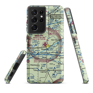 Kirsch Municipal Airport (IRS) VFR Sectional Samsung Phone Case