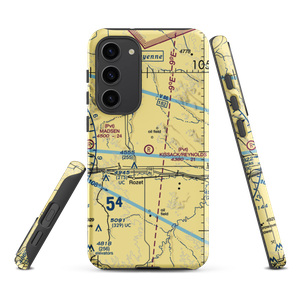 Kissack/Reynolds Airport (22WY) VFR Sectional Samsung Phone Case