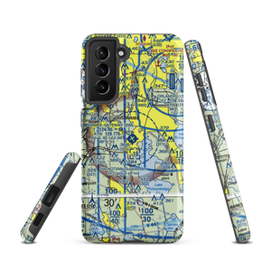 Kissimmee Gateway Airport (ISM) VFR Sectional Samsung Phone Case