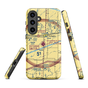 Kit Carson County Airport (ITR) VFR Sectional Samsung Phone Case