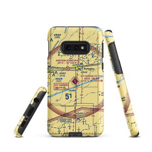 Kit Carson County Airport (ITR) VFR Sectional Samsung Phone Case