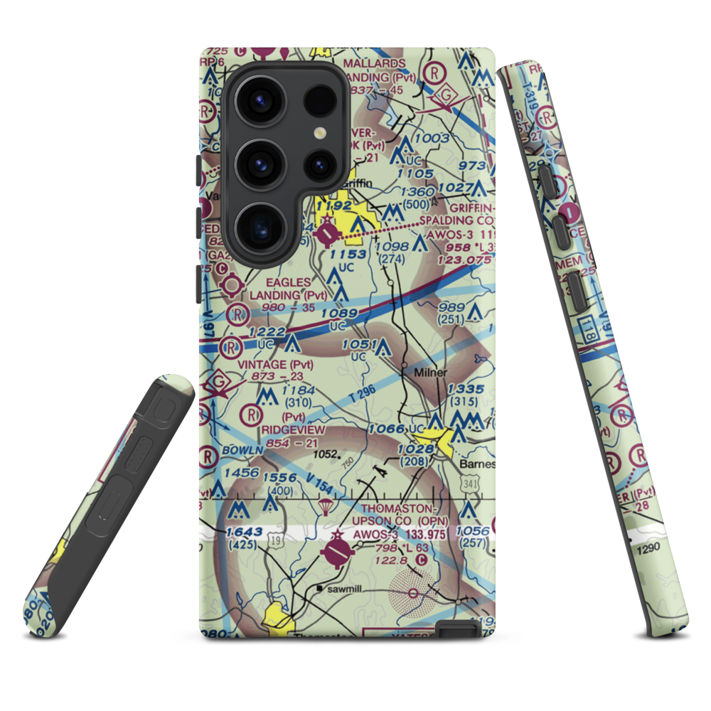 Kitchens Field (4GA7) VFR Sectional Samsung Phone Case Samsung Galaxy S23 Ultra model shown