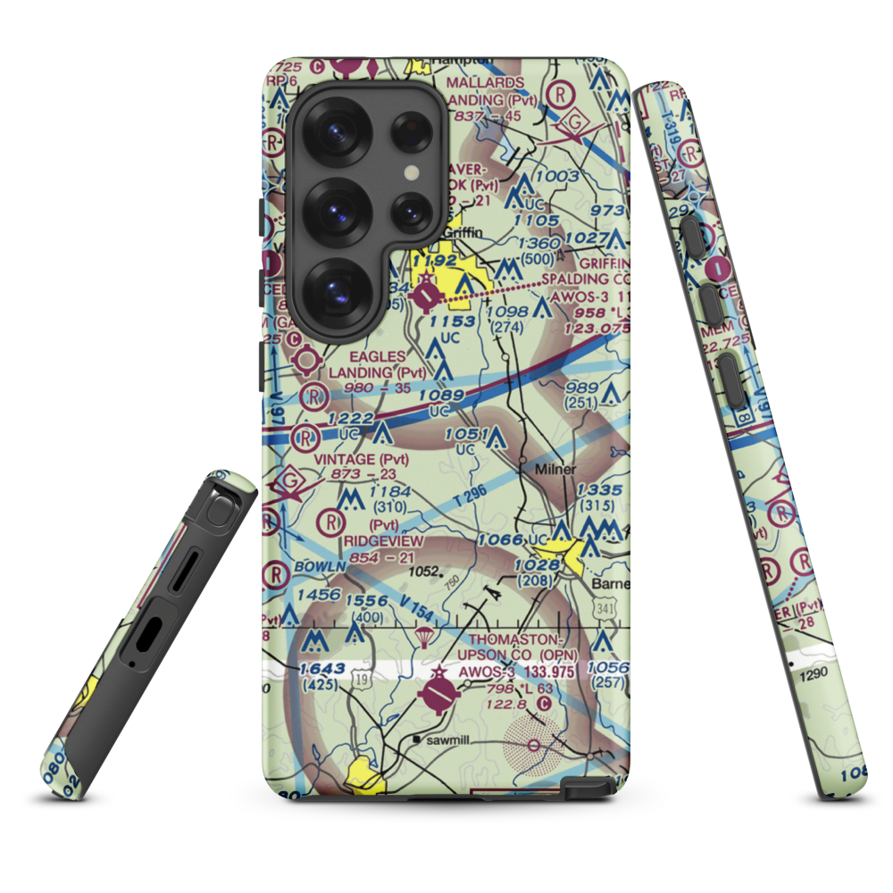 Kitchens Field (4GA7) VFR Sectional Samsung Phone Case Samsung Galaxy S25 Ultra model shown