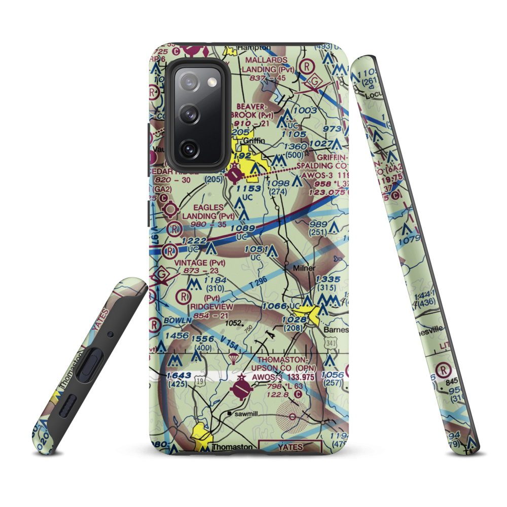 Kitchens Field (4GA7) VFR Sectional Samsung Phone Case Samsung Galaxy S20 FE model shown