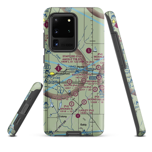 Kits Airport (5OK0) VFR Sectional Samsung Phone Case