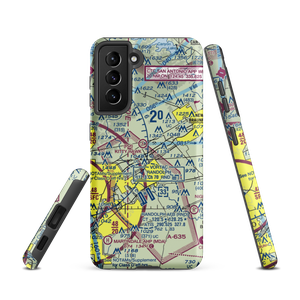 Kitty Hawk Flying Field (TS67) VFR Sectional Samsung Phone Case