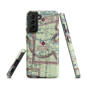 Kleberg County Airport (IKG) VFR Sectional Samsung Phone Case