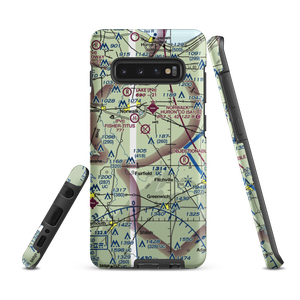 Knight Airport (1OI7) VFR Sectional Samsung Phone Case