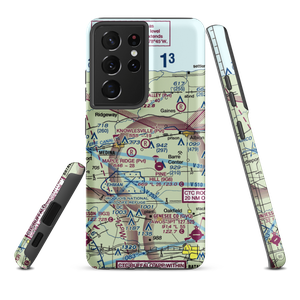 Knowlesville Airport (NY01) VFR Sectional Samsung Phone Case