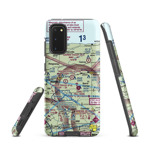 Knowlesville Airport (NY01) VFR Sectional Samsung Phone Case