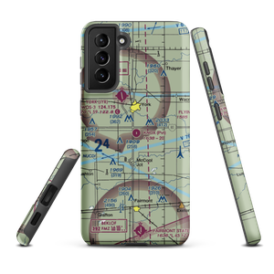 Knox Landing Airport (87NE) VFR Sectional Samsung Phone Case