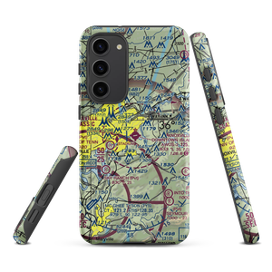 Knoxville Downtown Island Airport (DKX) VFR Sectional Samsung Phone Case