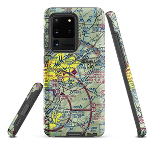 Knoxville Downtown Island Airport (DKX) VFR Sectional Samsung Phone Case